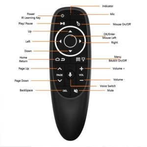Голосовий Air Mouse G10S PRO підсвічування + гіроскоп + IR навчання