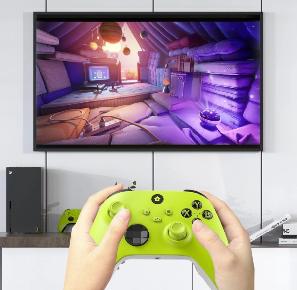 Бездротовий геймпад Wireless Controller Electric Volt салатовий