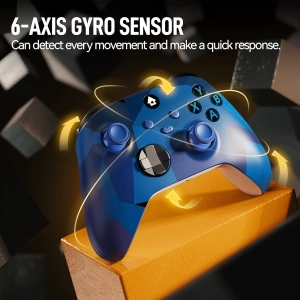Бездротовий геймпад Wireless Controller Marble Blue