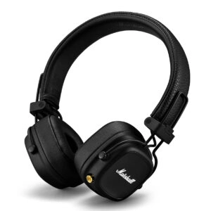 Бездротові навушники Marshall Major III Bluetooth Black напівзакриті з вбудованим мікрофоном
