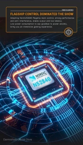 Бездротова ігрова мишка Motospeed Darmoshark M3 Pro Black