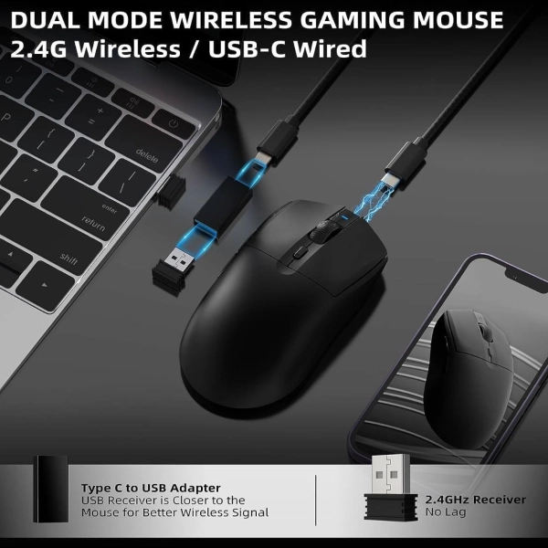 Ігрова миша AJAZZ AJ139 Pro Black