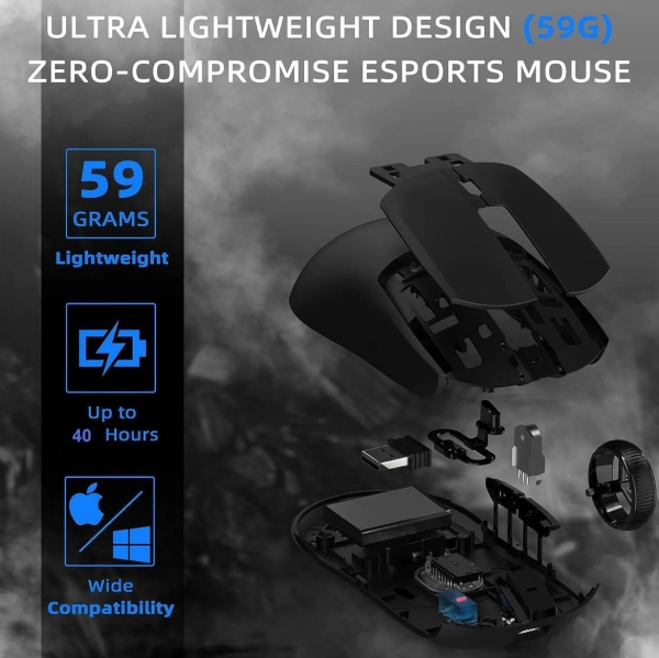 Ігрова миша AJAZZ AJ139 Pro Black