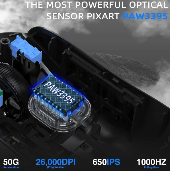 Ігрова миша AJAZZ AJ139 Pro Black