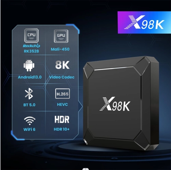 X98K 4GB/32GB Android 13.0