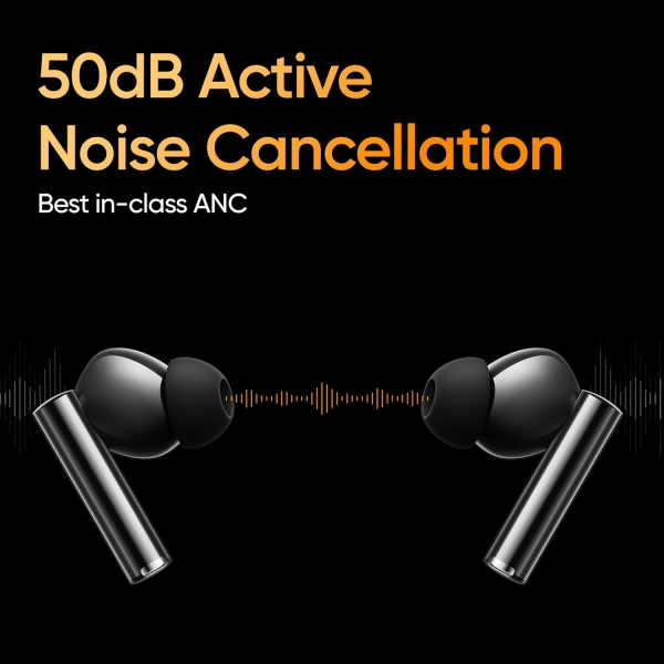 Бездротові навушники Realme Buds Air 6 Pro Black