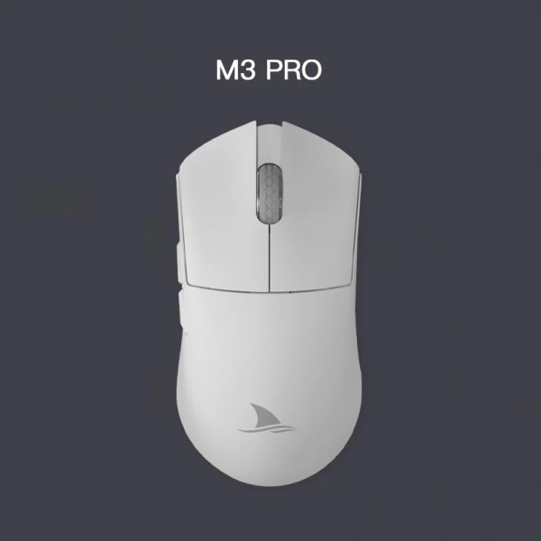 Бездротова ігрова миша Darmoshark M3 Pro Біла