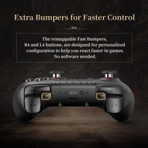 Геймпад 8bitdo Ultimate 2C Black Myth WuKong з ефектом Холла для Windows 10, 11, Android