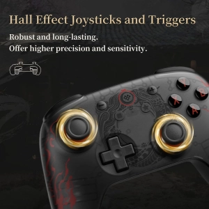 Геймпад 8bitdo Ultimate 2C Black Myth WuKong з ефектом Холла для Windows 10, 11, Android