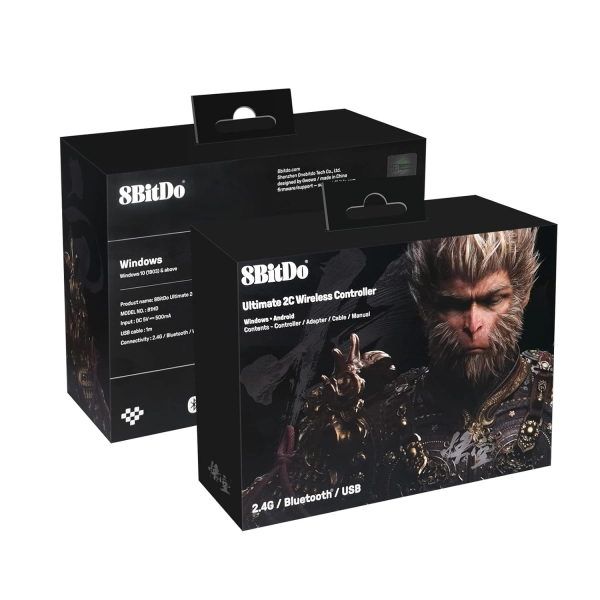 Геймпад 8bitdo Ultimate 2C Black Myth WuKong з ефектом Холла для Windows 10, 11, Android