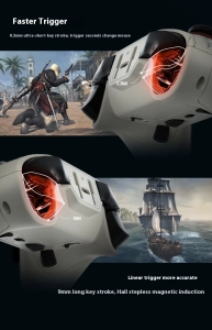 Геймпад Flydigi Vader 4 Pro Assassins Creed з ефектом Холла для Xbox, Steam, ПК