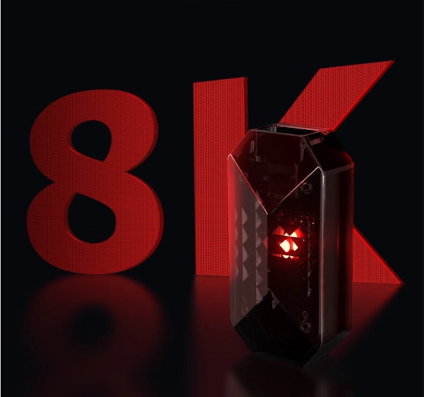 VXE MAD R MAJOR+ PAW3950 Wireless 8K, White