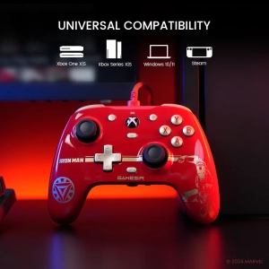 Геймпад Gamesir G7 HE Iron Man, лімітована серія для Xbox Series X/S, Xbox One і Windows 10/11