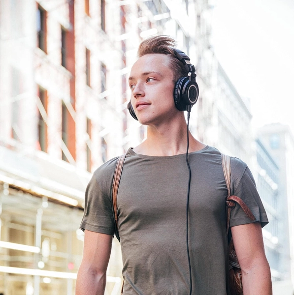 Audio-Technica ATH-M50X з вбудованими басами, роз'єм 3,5 мм