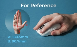 Zaopin Z2 4K, ігрова бездротова миша трирежимнина Bluetooth/ 2,4 ГГц/ USB-C  Біла