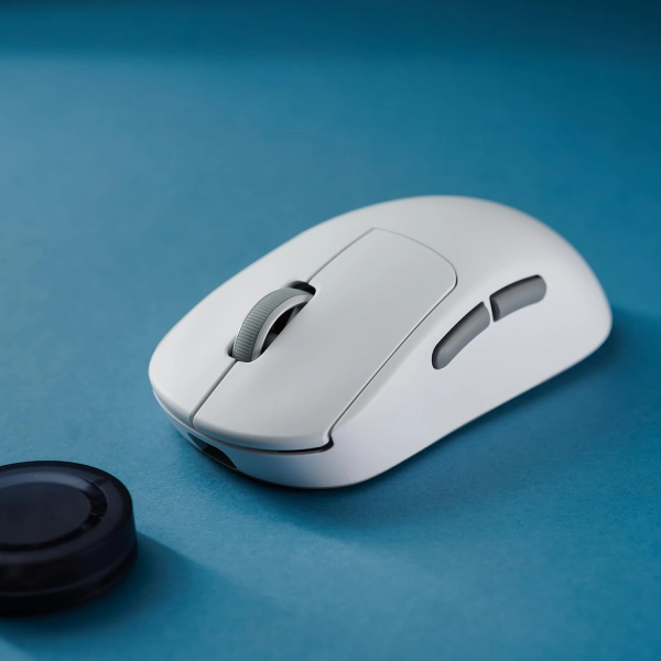 Zaopin Z2 4K, ігрова бездротова миша трирежимнина Bluetooth/ 2,4 ГГц/ USB-C  Біла