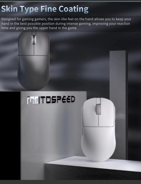 Darmoshark X6 MAX Dual-Mode 2.4G/USB-C PAW3950 White