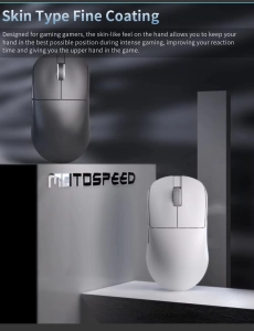 Darmoshark X6 MAX Dual-Mode 2.4G/USB-C PAW3950 White