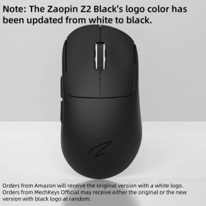 Zaopin Z2 4K, ігрова бездротова миша з трирежимним Bluetooth/ 2,4 ГГц/ USB-C Бездротова миша Чорного кольору