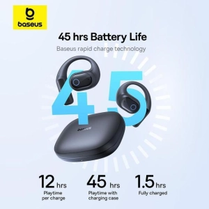 Baseus Eli 10i Fit Open-Ear TWS Чорні