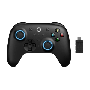 8BitDo Ultimate 2 для Windows і Android, ігровий контролер із джойстиками TMR, Еффект Холла/тактильні тригери Black
