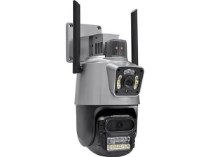 Вулична 6MP IP WiFi камера 2 в 1 QEARIM EP11-QQ-6M 3+3MP icsee Dual Lens