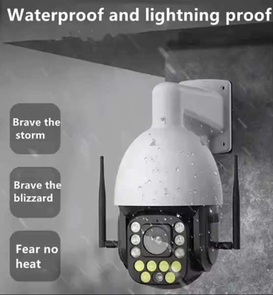 Вулична камера BAH-50X 8MP WiFi SONY IMX415 50X оптичний зум, лазерне підсвічування, WiFi PTZ, поворотне, IP66, microSD