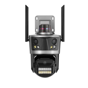 Зовнішня 8 MP IP WiFi камера QEARIM EP12-SP8M ICSEE 3 Лінзи