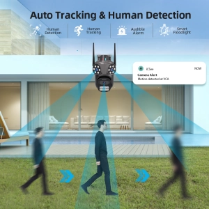 Вулична IP WiFi камера 3 в 1 TOX A35 ICSEE