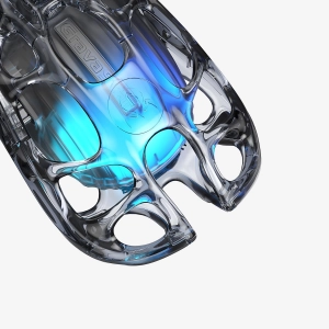 GravaStar Mercury M2 - Transparent Black, (GRAVASTARM2_XTAL_BLK)