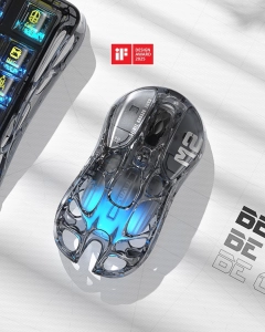 GravaStar Mercury M2 - Transparent Black, (GRAVASTARM2_XTAL_BLK)