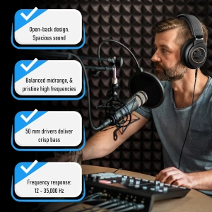 Philips SHP9600 HiFi Over-ear Cable 3 м Чорні