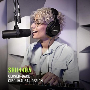 Професійні навушники Shure SRH440A Studio Чорні