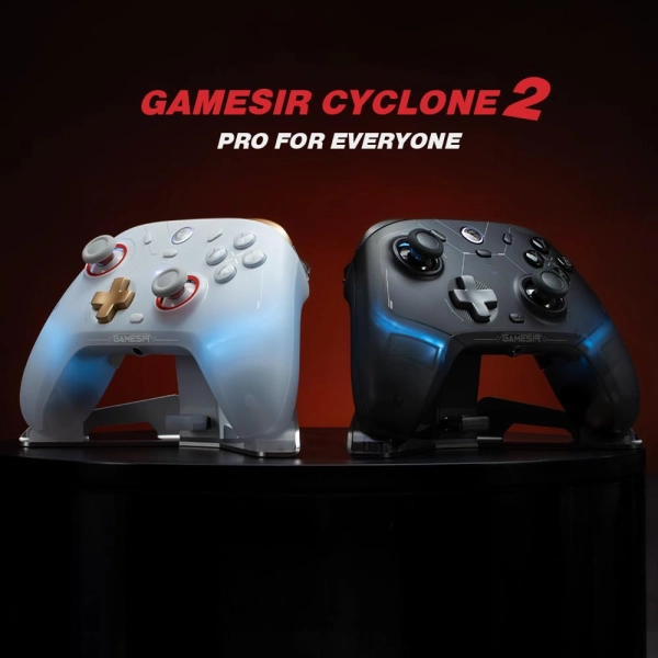 GameSir Cyclone 2 - 1000Hz ,PC/Switch/Android/iOS, PC з док станцією Білий