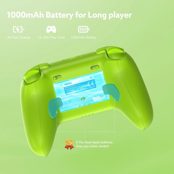 8BitDo Ultimate 2 для Windows і Android, ігровий контролер TMR, Еффект Холла Green
