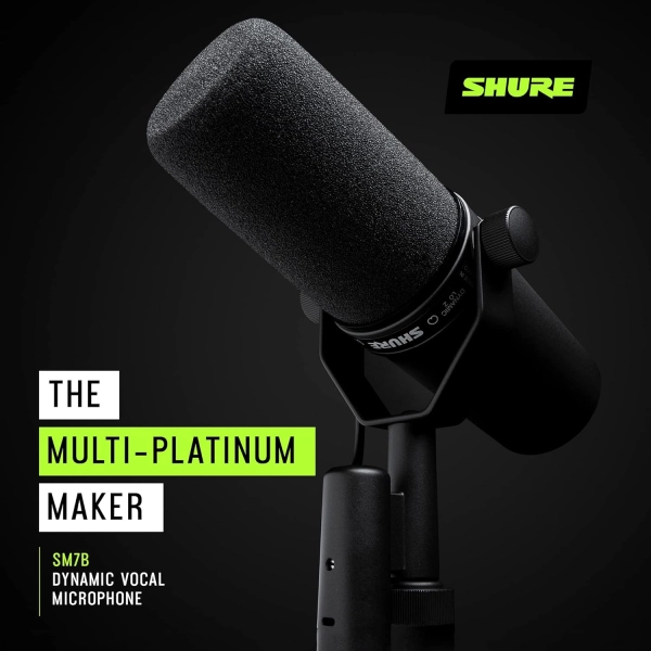 Мікрофон Shure SM7B Чорний (Mexico)