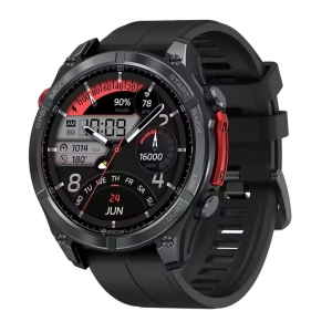 Смарт-годинник Zeblaze Stratos 4 з GPS AMOLED 1.43 Чорний