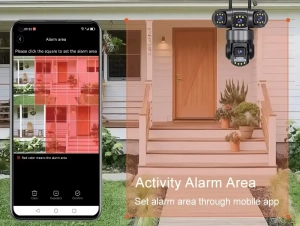 Вулична 9MP IP камера WiFi 3 в 1 Verto SC28 V380 PRO