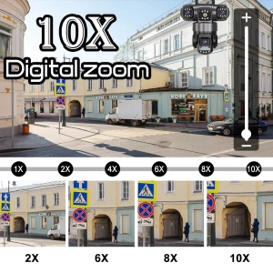 Вулична 9MP IP камера WiFi 3 в 1 Verto SC28 V380 PRO