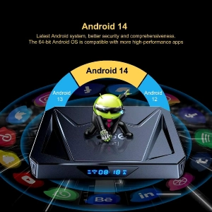 X96Q Pro+ Plus 4/64 (H728) Android 14.0 Голосовий Пульт