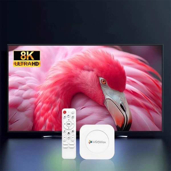 H96 MAX M1 Plus 4GB/128GB Android 14.0 Голосовий пульт