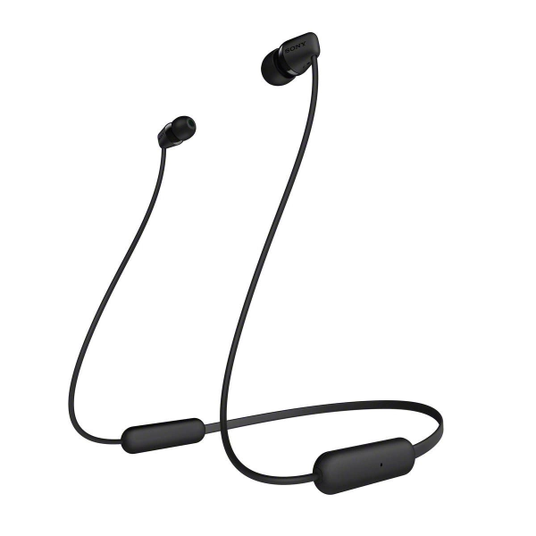 Гарнітура  Bluetooth SONY WI-C200 з мікрофоном Чорні