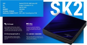 Ugoos SK2 4/32 (RTD1325) Google TV 12.0 Голос. Управління