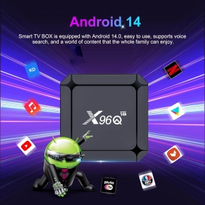 X96Q RK3518 2/16 Android TV 14 Голос Управління