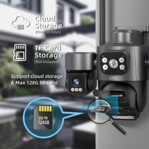 Вулична IP WiFi камера 3 в 1 TOX A32 ICSEE Стеження за людьми