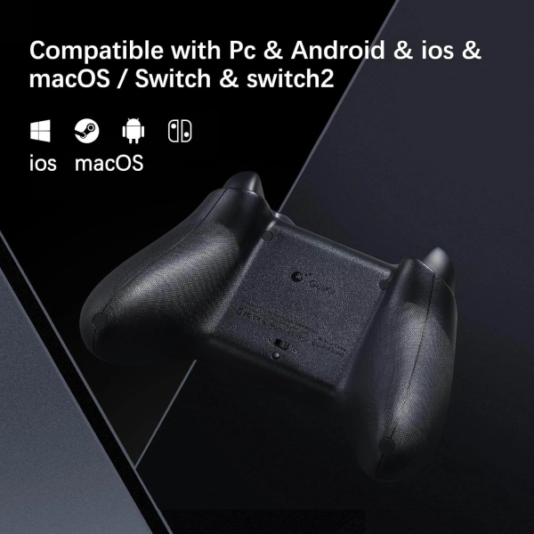 Геймпад GuliKit ES PRO для ПК, Switch 2, Switch та Android, TMR 4000 White