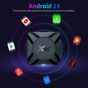 X96 M300 4/32 DDR (S905X5M) Android 14.0 Голосовий пульт