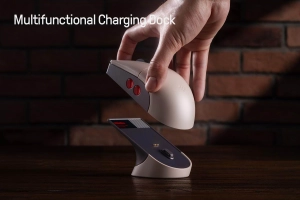 Бездротова миша 8BitDo Retro R8 26000 DPI, PAW3395 2.4G/BT N Edition Сіра