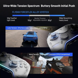 Геймпад FLYDIGI APEX 5 + док станція PC/NS/Android білий