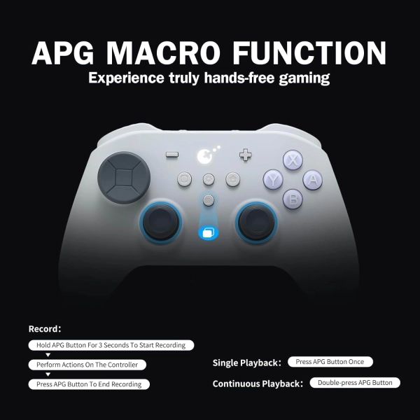 Геймпад Gulikit TT PRO Win,Switch,Android, and iOS Чорний